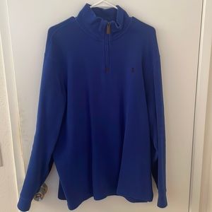 Ralph Lauren Polo sweater color Blue size XL